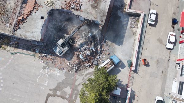 Foundation Demolition in Stockbridge