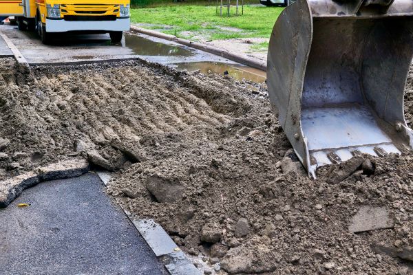 Blacktop Removal in Stockbridge
